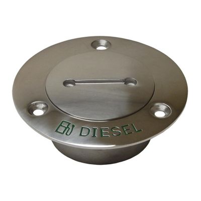 Whitecap 6032 Stainless Steel Diesel Fill for 1-1/2 inch Pipe