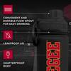 Campus Colors NCAA Stainless Steel Water Bottle - Twist on cap - 24 oz - Carry Clip - Keeps Your Drinks Hot or Cold for Hours (Tuskegee University - Black) view 4