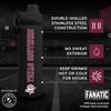 Campus Colors NCAA Stainless Steel Water Bottle - Twist on cap - 24 oz - Carry Clip - Keeps Your Drinks Hot or Cold for Hours (Texas Southern University - Black) view 2