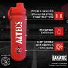 Campus Colors NCAA Stainless Steel Water Bottle - Twist on Cap - 24 OZ - Carry Clip - Keeps Your Drinks Hot or Cold for Hours (San Diego State Aztecs - Red) view 2