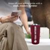 Campus Colors NCAA Stainless Steel Tumbler perfect for Gameday - 18 oz - Double Walled - Keeps Drinks Perfectly Insulated (Texas Southern University - Maroon) view 2