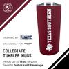 Campus Colors NCAA Stainless Steel Tumbler perfect for Gameday - 18 oz - Double Walled - Keeps Drinks Perfectly Insulated (Texas Southern University - Maroon) view 3