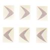 Chaparral Boat Deck Vent Decals 14.00350 | Red Black Stickers (Set of 6) view 2