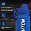 Campus Colors NCAA Stainless Steel Water Bottle - Twist on cap - 24 oz - Carry Clip - Keeps Your Drinks Hot or Cold for Hours (Creighton Bluejays - Blue) view 4
