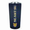 Campus Colors NCAA Stainless Steel Tumbler perfect for Gameday - 18 oz - Double Walled - Keeps Drinks Perfectly Insulated (North Carolina A&T State University - Navy) view 1