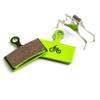 Brake Pad MTB 39 Clarks e Bike/E-Bike Semi Metallic Adapt.Shim XTR/XT/SLX br-m9000 x4 view 2