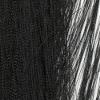 Hareline Fly Tying Hackle Hair Black #11 Black view 1