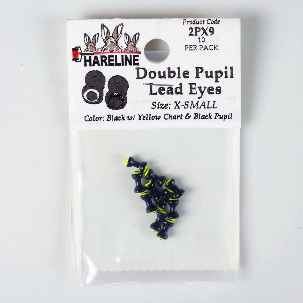 Hareline Double Pupil Lead Eyes