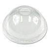 Boardwalk PET Cold Cup Dome Lids, Fits 9 oz Squat/12 oz PET Cups, Clear, 1,000/Carton view 1