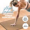 MICRODRY Cork Mat for Yoga, Pilates, Exercise and More, Fitness Mats for Home Workout, 72 (L) x 26 (W) x 0.25 (Th) inches Each Gym Mat view 2