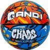 AND1 Chaos Rubber Basketball: Official Regulation Size 7 (29.5 inches) Rubber Basketball - Deep Channel Construction Streetball, Made for Indoor Outdoor view 1