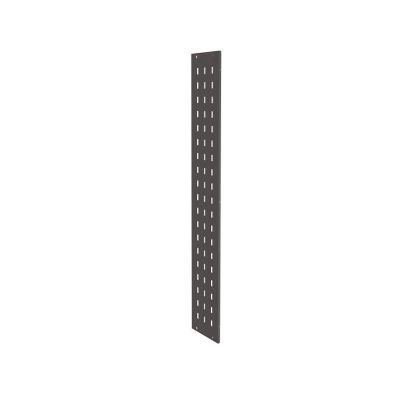 41 in. H X 8.25 in. W X 1 in. D Black Metal Power Wing Panel Display