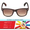 Retro Rewind Kids Sunglasses for Boys Girls Age 3-12 - Shatterproof Rubberized Frame UV400 Toddler Children Sun Glasses view 2