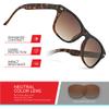 Retro Rewind Kids Sunglasses for Boys Girls Age 3-12 - Shatterproof Rubberized Frame UV400 Toddler Children Sun Glasses view 3