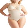 Yummie Women's Seamless Solutions High Waist Shaping Thong, Nude, L/XL view 1