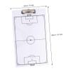 BESPORTBLE 1set Double-Sided Board for Handball Reusable Writing Board Marker for Practice Easy to Clean Draw Sports Training Supplies view 2