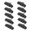10 Sets Brake Pads Bike Breaks Caliper Brake Pad Supplies Noise Reduction Brake Blocks Mountain Brake Pad Bicicleta Cycle Brake Block Slient Bike Brakes Repair Kit Major Rubber view 1