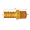 Boat Hose Adapter Fitting 7417002 | Brass 1/2 Inch Barbed view 3