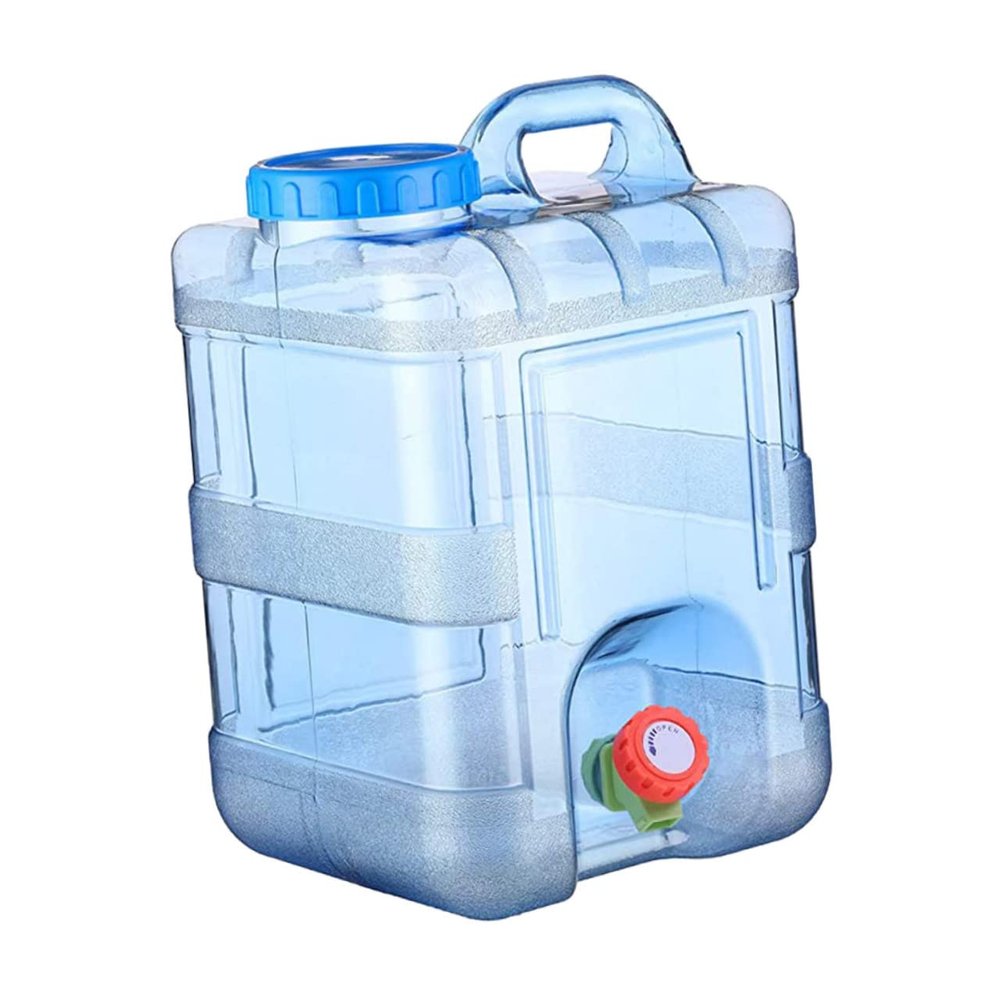 DECHOUS Sturdy Outdoor Bucket Faucet Large Portable Water Tank for Camping Hiking