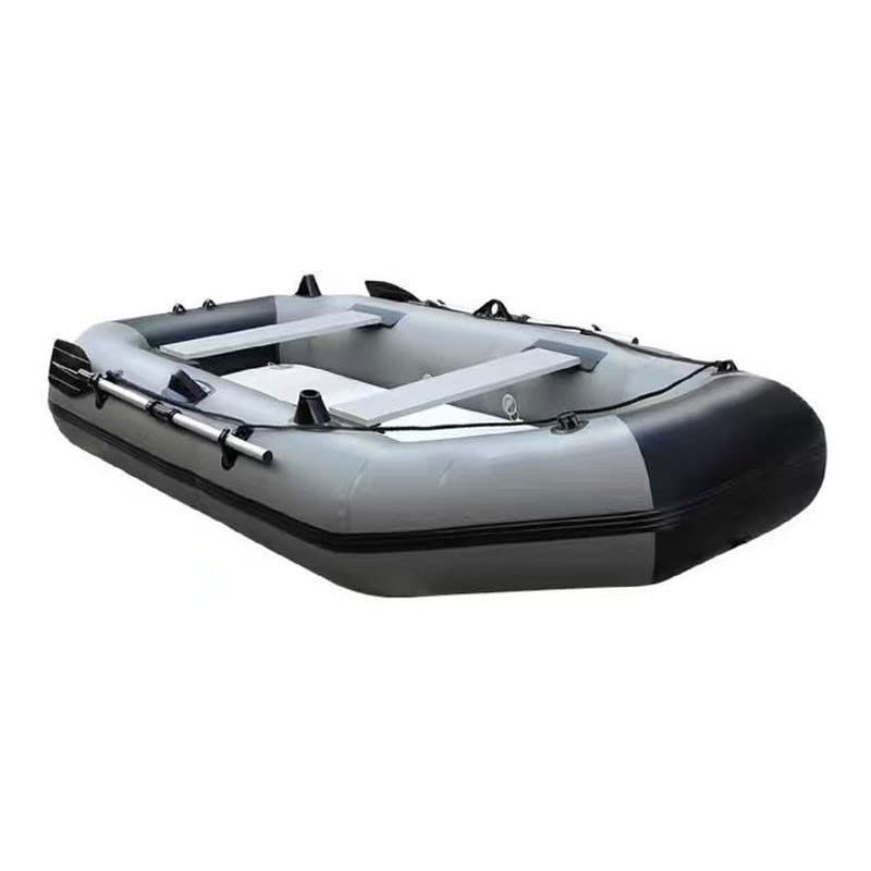 Premium Inflatable Kayak, 230Cm, 249Cm, 260Cm, Durable Hovercraft with Reinforced Bottom for Fishing and Boating(Size:230CM)