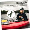 BESPORTBLE 1 Pair Sponge Paddle Cover Bike Handles Grips Sleeve Protectors Foam Grip Comfortable Kayak Paddle Cover Canoe Paddle Handle Protector Protective Case for Paddle Rod Oar Rod Cover view 2