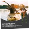 BESPORTBLE 1 Pair Sponge Paddle Cover Bike Handles Grips Sleeve Protectors Foam Grip Comfortable Kayak Paddle Cover Canoe Paddle Handle Protector Protective Case for Paddle Rod Oar Rod Cover view 3