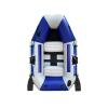 Inflatable Rubber Boats, 1.75M and 2M Standard, Luxury Options, Independent Air Chamber, Wood, Brushed Bottom, Wear-Resistant Speedboat(Size:2.0 Standard) view 1