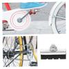10 Sets Brake Pads Road Bike Brake Rubber Shoes Brakes for Bikes Bike Parts MTB Brake Block Cycle Brake Block Brake Parts Black Bike Caliper Brake Pad Bike Pads Cycling Metal Fold view 4