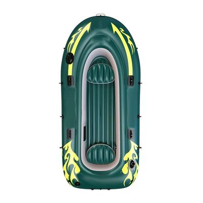 Enjoy Fishing and Leisure with Our 2,3,4,5 Person Inflatable Kayaks, Durable and Self-Contained Air Chamber Inflatable Boats(Color:GG)