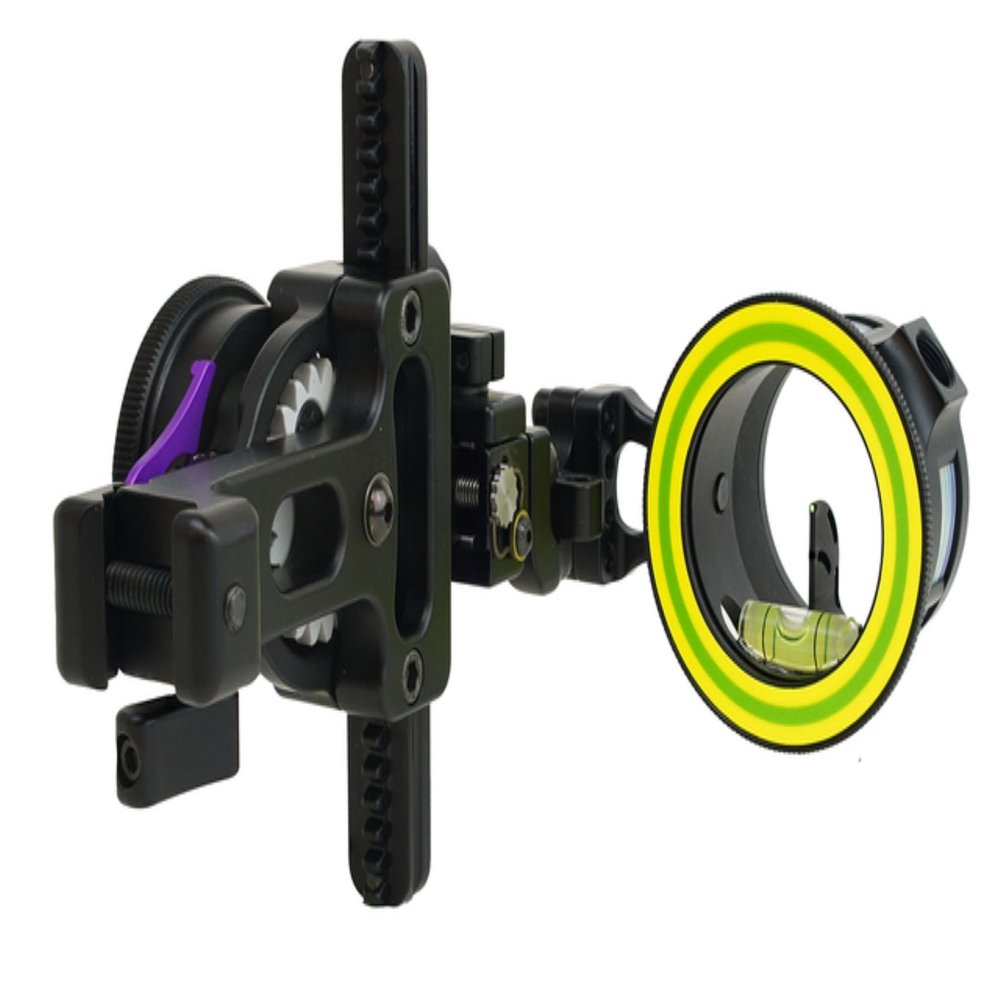 Spot Hogg Fast Eddie PM | Single Pin Bow Sight | Right/Left Handed | Pin Size .01/.019 | Made in The USA (Left Handed, .01 Pin Diameter)