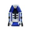 Inflatable Rubber Boats, 1.75M and 2M Standard, Luxury Options, Independent Air Chamber, Wood, Brushed Bottom, Wear-Resistant Speedboat(Size:1.75 Standard) view 1