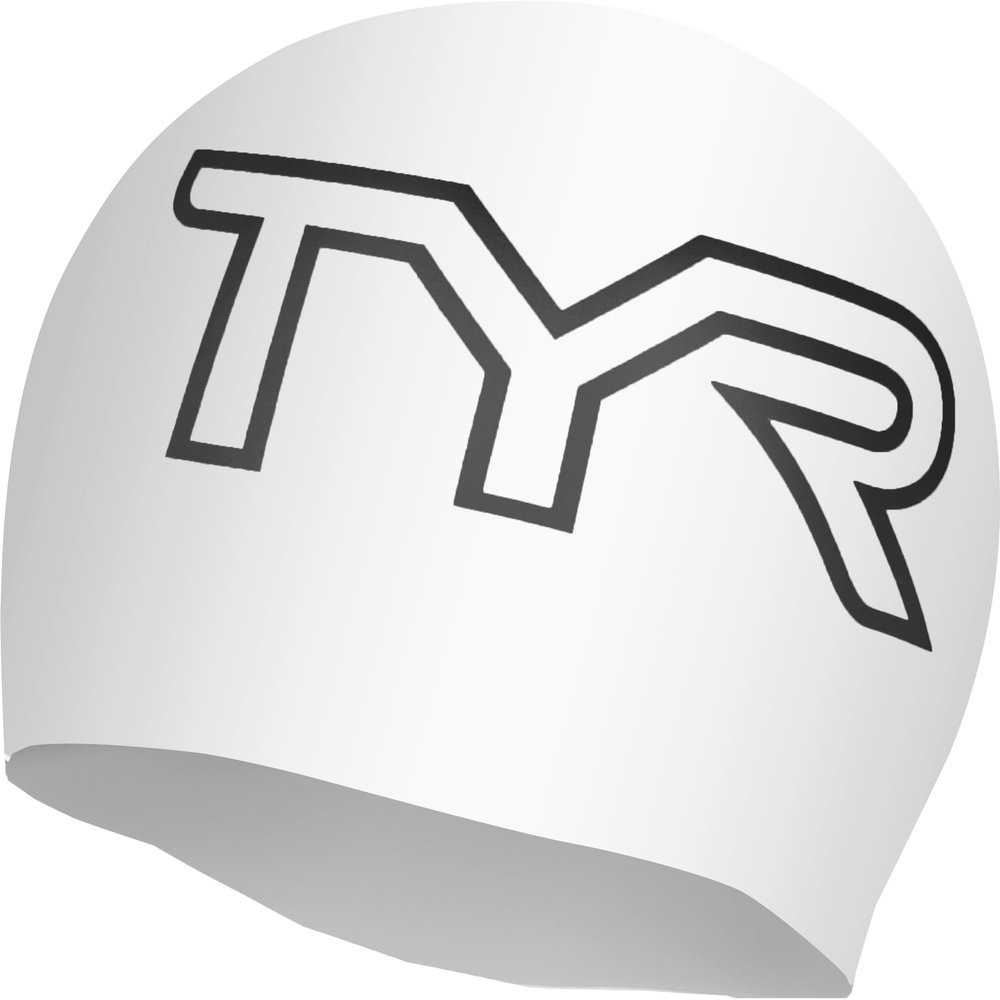 TYR Adult Wrinkle Free Silicone Swim Cap for Drag Reduction and Hair Protection