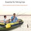 PVC Material Inflatable Fishing Boat for 2 People, 3 People and 4 People, Kayak with Independent Air Chamber, Fine Workmanship, Essential for Fishing Trips(Size:3 People) view 2