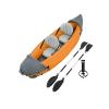 DFT 2 Person Inflatable Kayak 3.21M X 88Cm, Inflatable Boat, Kayak 270Kg/595Lb Load Capacity, Ideal for Racing, Boating and Fishing view 1