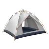 HUHJYUGE Tent for Camping Waterproof, Sun Shelter for Backyard Ventilated Weatherproof, Family Tent Portable for All Seasons, for Backpacking, Hiking, or Beach by Outdoors (C 4 Person) view 1