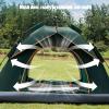 HUHJYUGE Tent for Camping Waterproof, Sun Shelter for Backyard Ventilated Weatherproof, Family Tent Portable for All Seasons, for Backpacking, Hiking, or Beach by Outdoors (C 4 Person) view 4