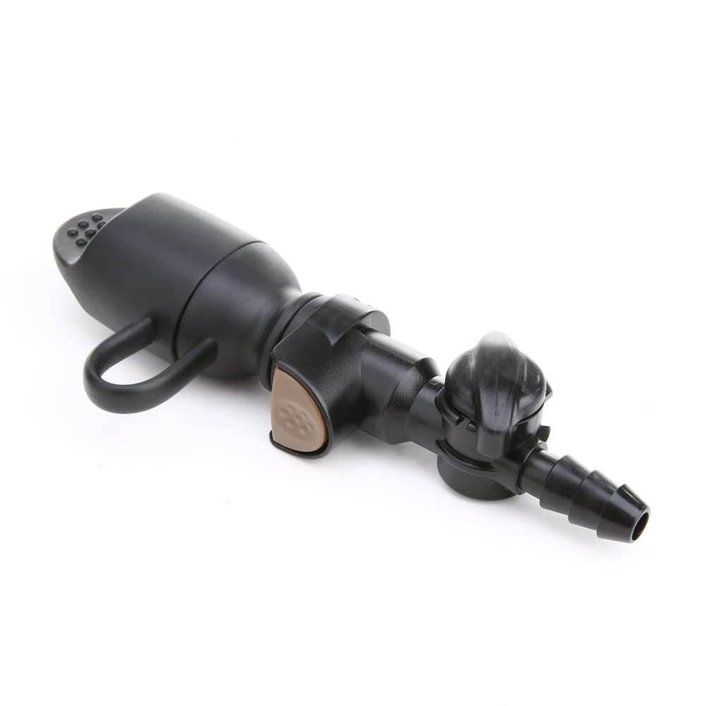 1PC Silicone Water Bag Connector Straight Hydration Pack Suction Nozzle Bite Valve Essential Camping Hiking Outdoor Tool