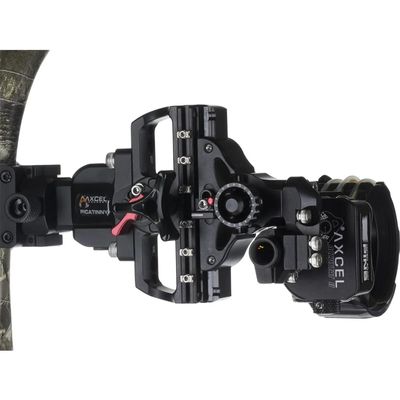 TRU Ball AccuTouch Slider Sight - Picatinny Mount - with AccuStat II Scope - Micro 5 Pins - .019 Fiber - Black Sight