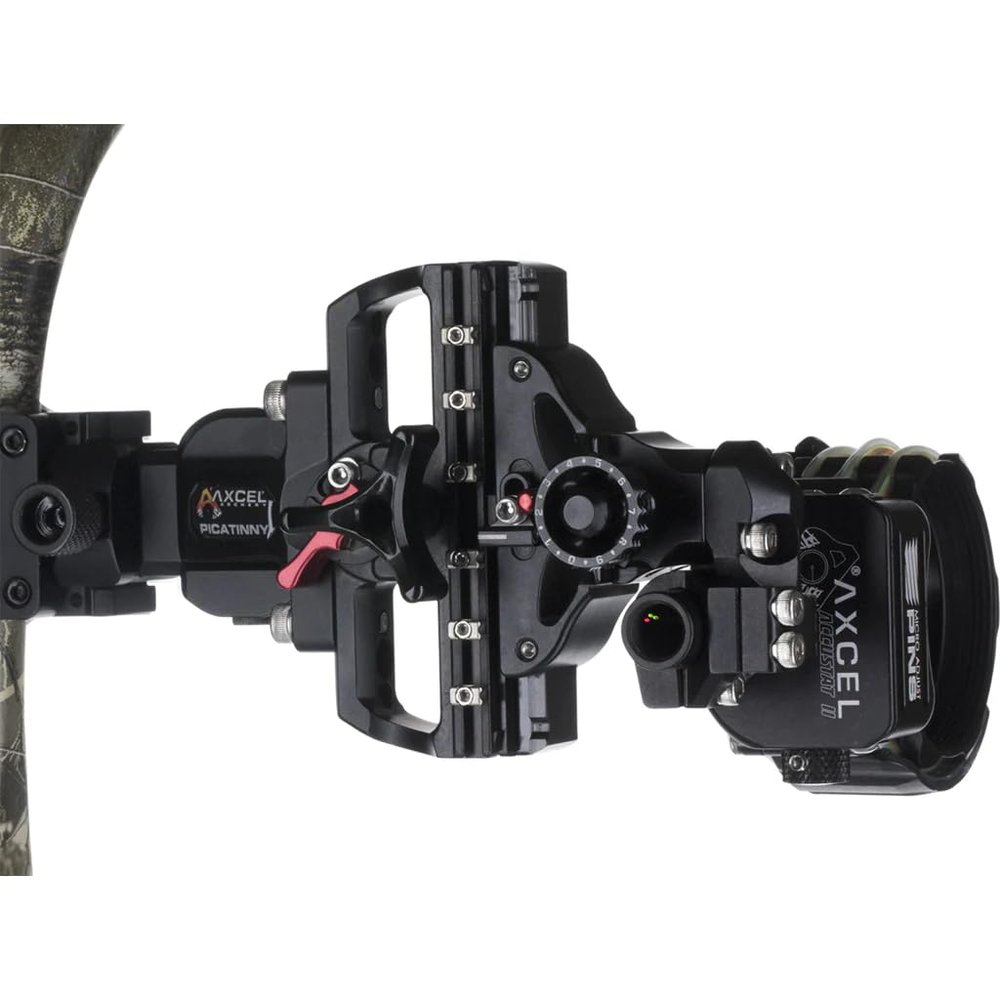TRU Ball AccuTouch Slider Sight - Picatinny Mount - with AccuStat II Scope - Micro 5 Pins - .019 Fiber - Black Sight