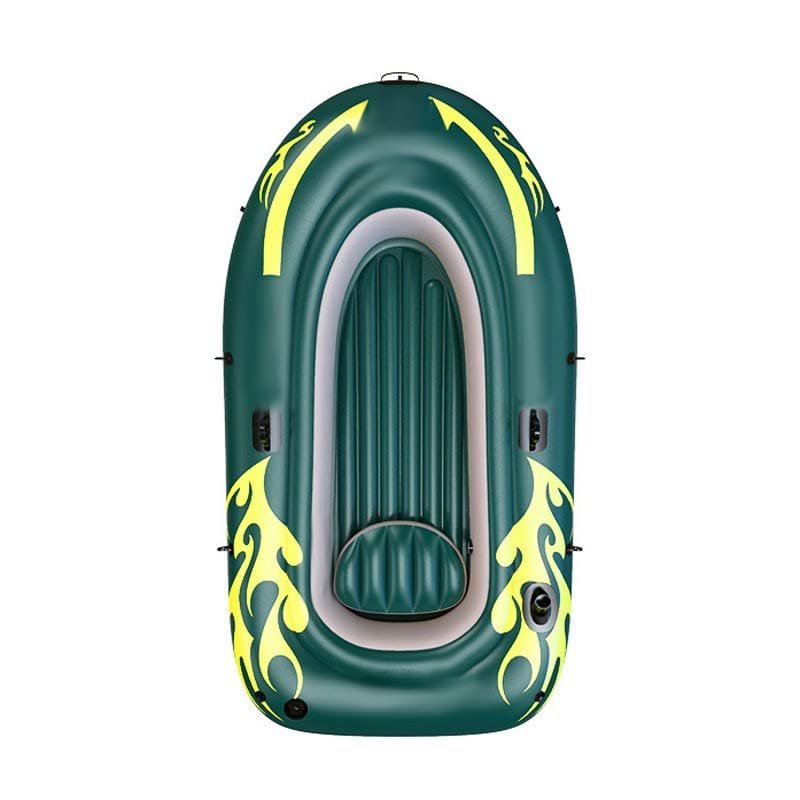 DFT Enjoy Fishing and Leisure with Our 2,3,4,5 Person Inflatable Kayaks, Durable and Self-Contained Air Chamber Inflatable Boats(Color:BB)