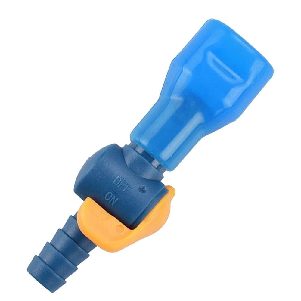 HUFFA Hydration Drink Pack Replacement Bite Valve Nozzle Mouthpiece with On Off Switch Outdoor Sports Water Bag (Color : A Straight)
