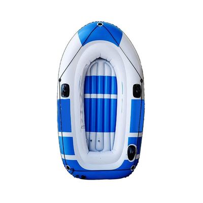 Portable Foldable PVC Inflatable Boat Set for 2, 3 or 4 People, Strong and Corrosion-Resistant Material, Suitable for Outdoor Entertainment, Fishing, Racing(Color:AA,Size:2 People)