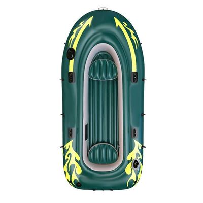DFT Enjoy Fishing and Leisure with Our 2,3,4,5 Person Inflatable Kayaks, Durable and Self-Contained Air Chamber Inflatable Boats(Color:JJ)