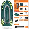 DFT Enjoy Fishing and Leisure with Our 2,3,4,5 Person Inflatable Kayaks, Durable and Self-Contained Air Chamber Inflatable Boats(Color:JJ) view 2