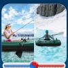 DFT Enjoy Fishing and Leisure with Our 2,3,4,5 Person Inflatable Kayaks, Durable and Self-Contained Air Chamber Inflatable Boats(Color:JJ) view 4