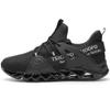 Ezkrwxn Walking Shoes for Women Running Shoes Mesh Breathable Slip on Ladies Gym Workout Athletic Tennis Jogging Sneakers All Black Size 8 view 3