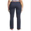 BUBBLELIME 29"/31"/33"/35"/37" Women's Straight Legs Yoga Pants Tummy Control - Straight Leg Back Pockets_DARKNAVY M_35" Inseam view 3