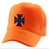 ALLNTRENDS Badass Btch Embroidered Trucker Hat Adult Baseball Cap Adjustable Snapback (Neon Orange) view 1
