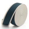 CRAFTMEMORE 1 1/2 Inches Cotton Webbing Strap, Two Tone Heavy Webbing for Arts and Crafts, Luxury Bag Strap (2 Yards, Ocean-Ivory) view 2
