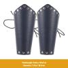 Toddmomy 1pair Portable Leather Arm Guard for Archery Wear-Resistant Forearm Protector Lightweight and Convenient for Outdoor Hunting and Practice view 4
